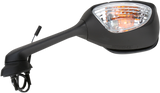 Mirror - Side View w/Integrated Turn Signals - Oval - Black - Left 2009 - 2011