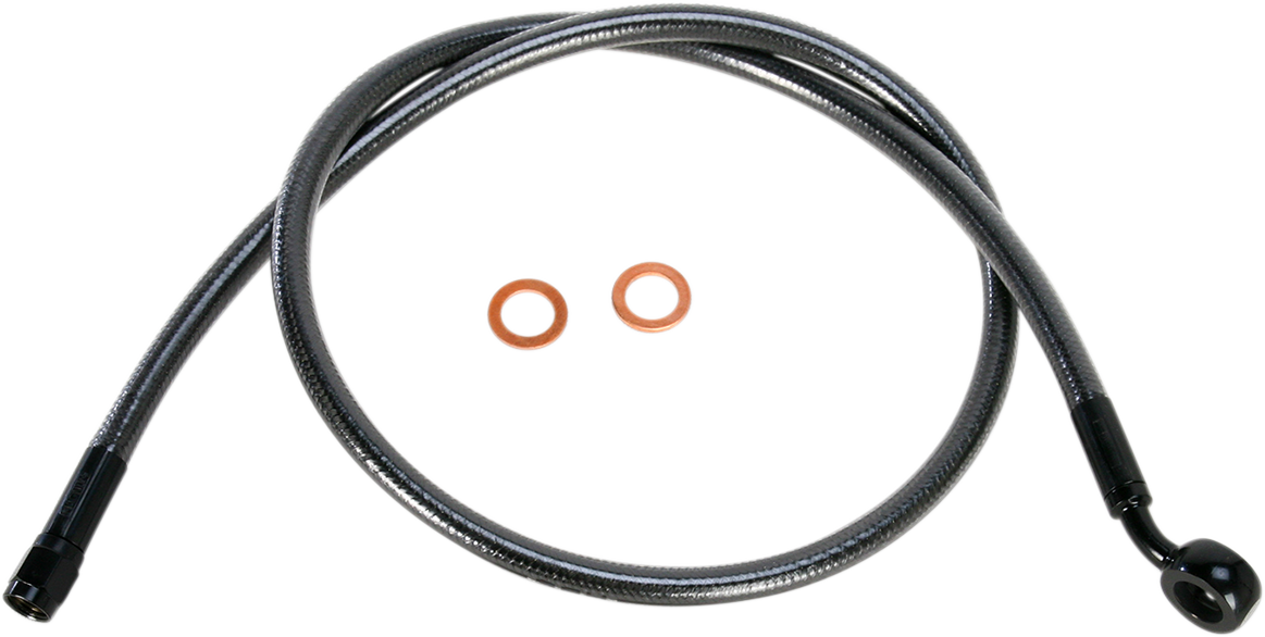 Brake Line - 7/16\"-35° - 34\" - Black Pearl 2011 - 2014