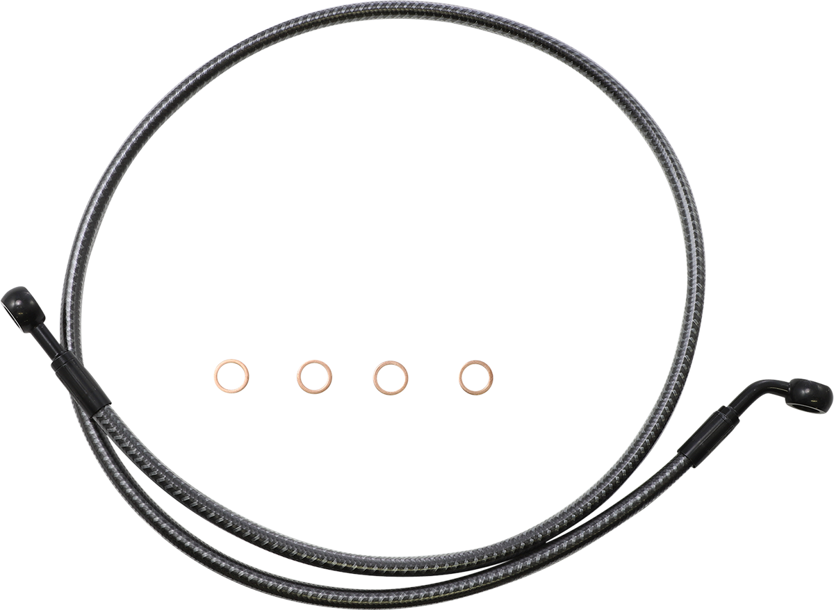 Brake Line - Front - 180°/60° - 44\" - KARBONFIBR 2014 - 2021