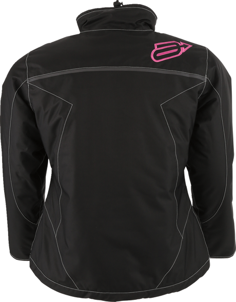 Women\'s Pivot 6 Jacket - Black/Pink - 2XL