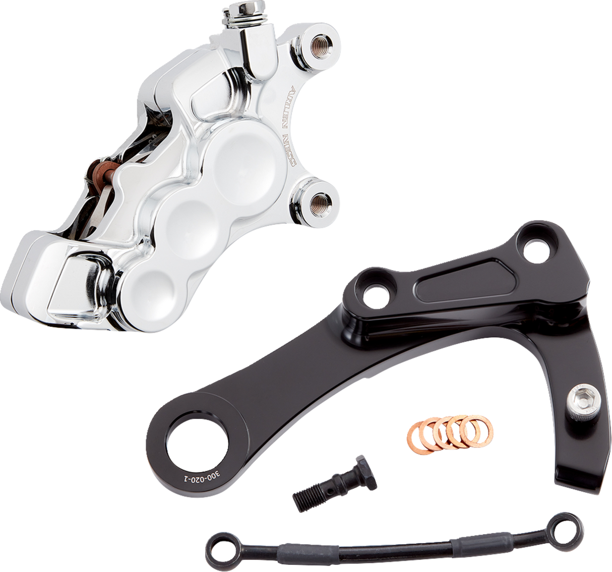 6-Piston Caliper - Rear - Chrome 2018 - 2023