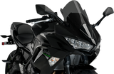 Race Windscreen - 19\" - Dark Smoke - Kawasaki 2020 - 2024