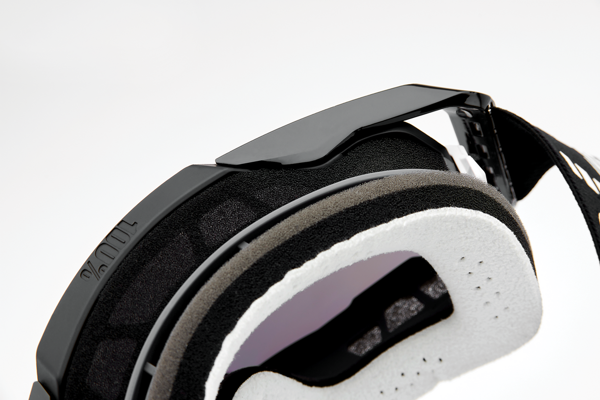 Armega Goggles - Black - Silver Flash Mirror