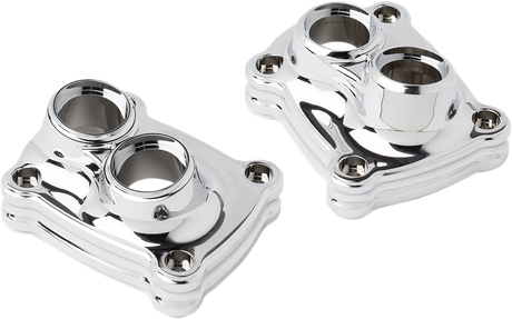 Lifter Block Covers - 10 Gauge - Chrome 2017 - 2022