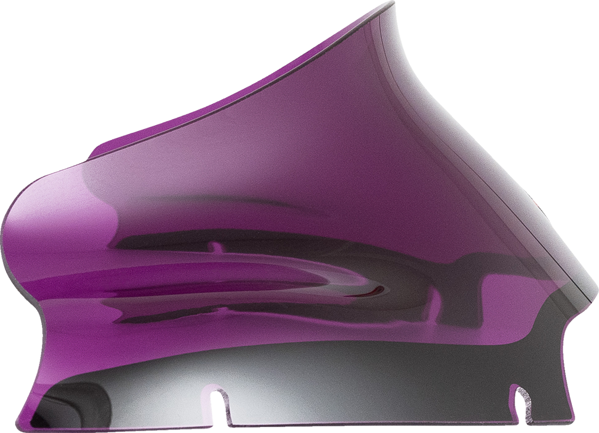 Kolor Flare™ Sport Windshield - 6\" - Purple - FLTR 2015 - 2023