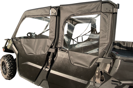 Soft Upper Doors - Black - Can-Am Defender Max 2017 - 2022