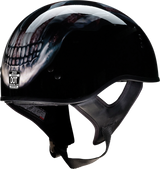 Vagrant Helmet - USA Skull - Black - 2XL