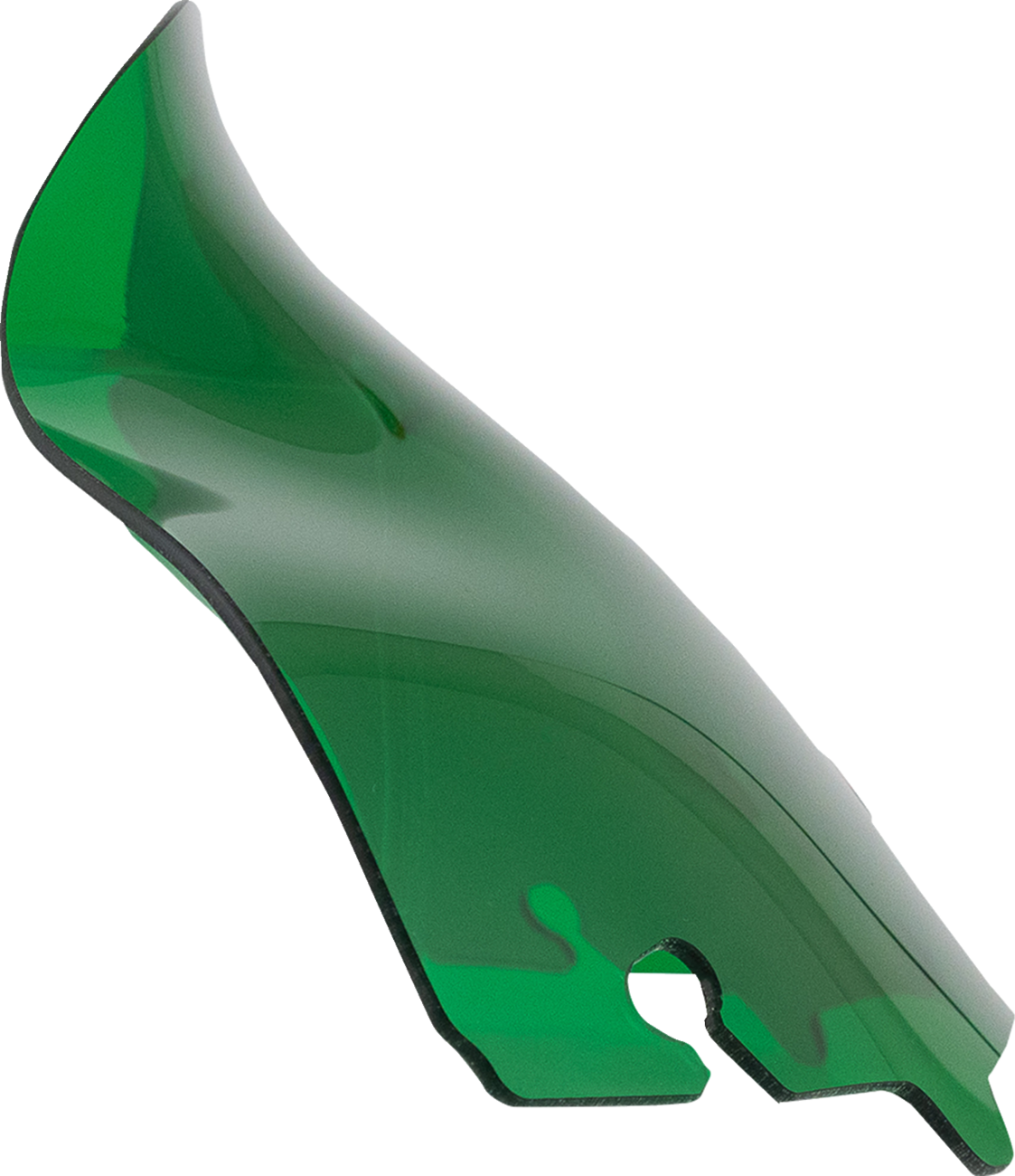 Kolor Flare™ Sport Windshield - 6-1/2\" - Green - FLH 2014 - 2023