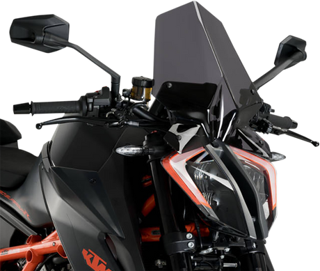 New Generation Windscreen - 16-1/4\" - Dark Smoke - 1290 Super Duke R 2020 - 2023