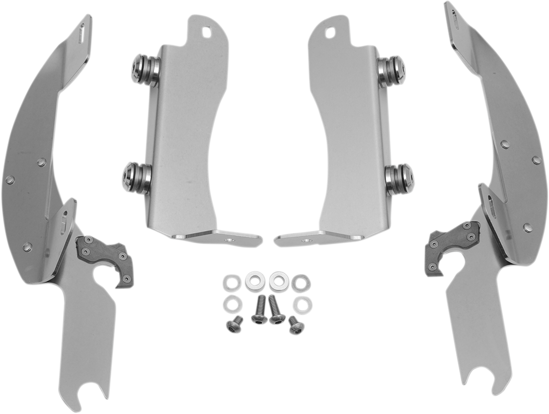 Batwing Trigger Lock Mounting Kit - VN 1700 - Polished 2009 - 2014