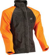 Women\'s Waterproof Jacket - Orange - Large