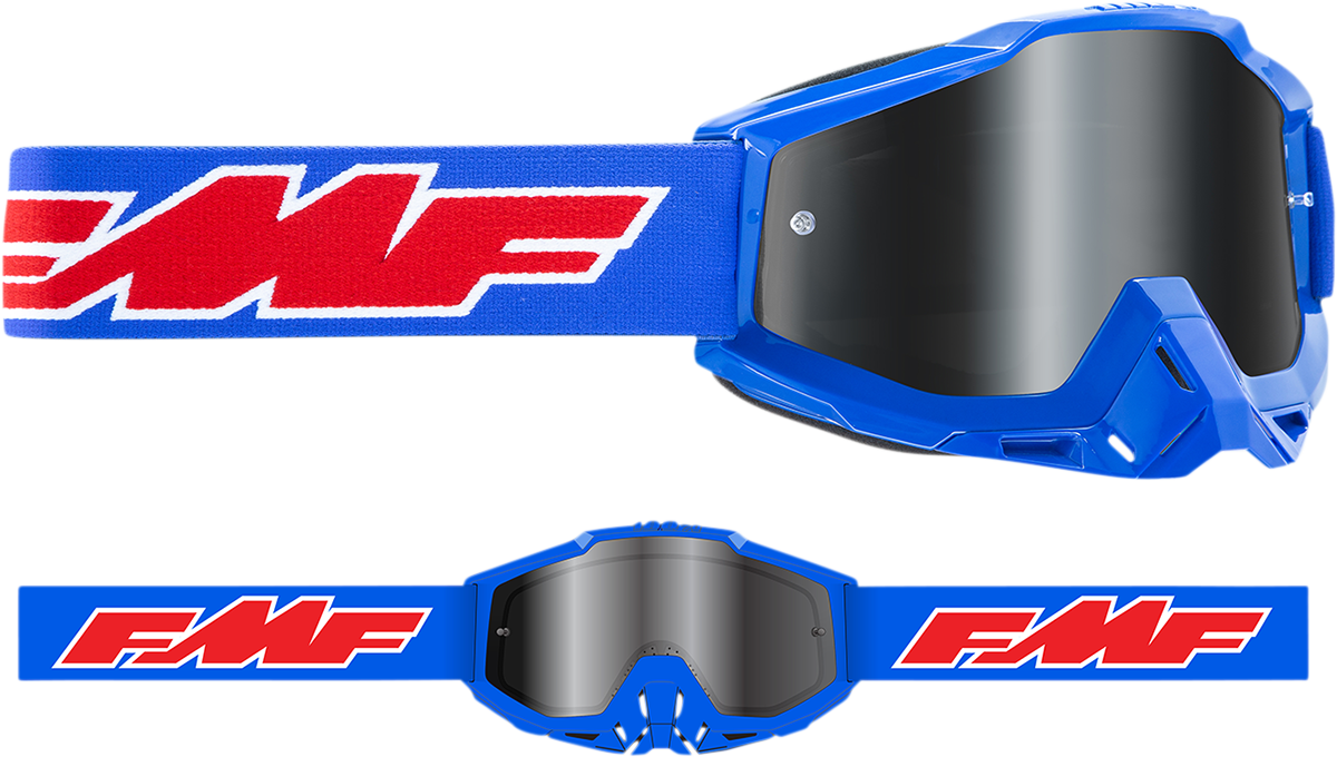 PowerBomb Sand Goggles - Rocket - Blue - Smoke