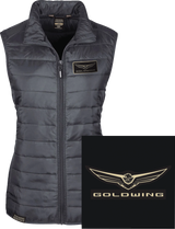 Women\'s Goldwing Puff Vest - Black - Small