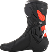 SMX+ Boots - Black/White/Red Fluorescent - US 6 / EU 39