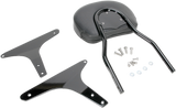 Round Sissy Bar - Short - Black - Softail 2006 - 2017