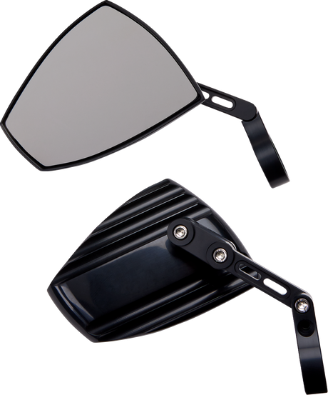 Mirrors - Wave - Handlebar End - Black