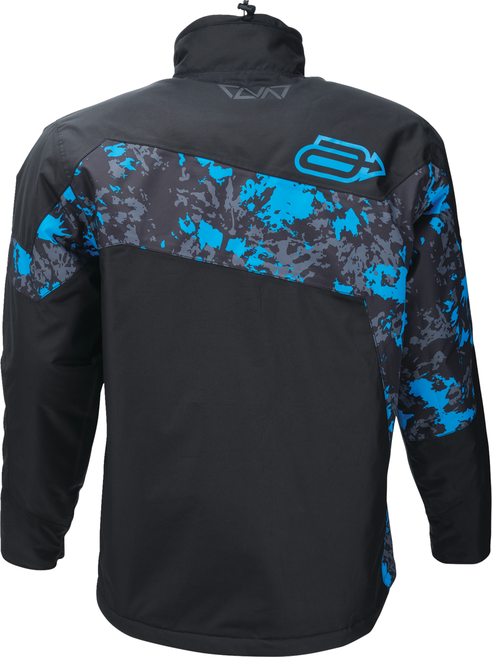 Pivot 7 Jacket - Camo Black/Blue - 2XL