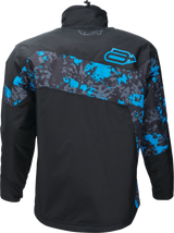 Pivot 7 Jacket - Camo Black/Blue - 2XL