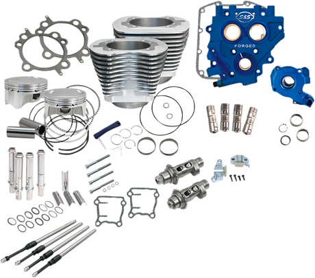 110\" Power Package Performance Kit - Chain Drive - Silver 2013 - 2017