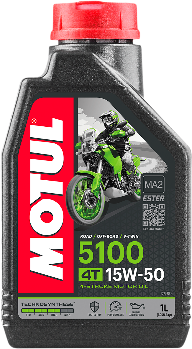 5100 4T Synthetic Blend Oil - 15W-50 - 1L