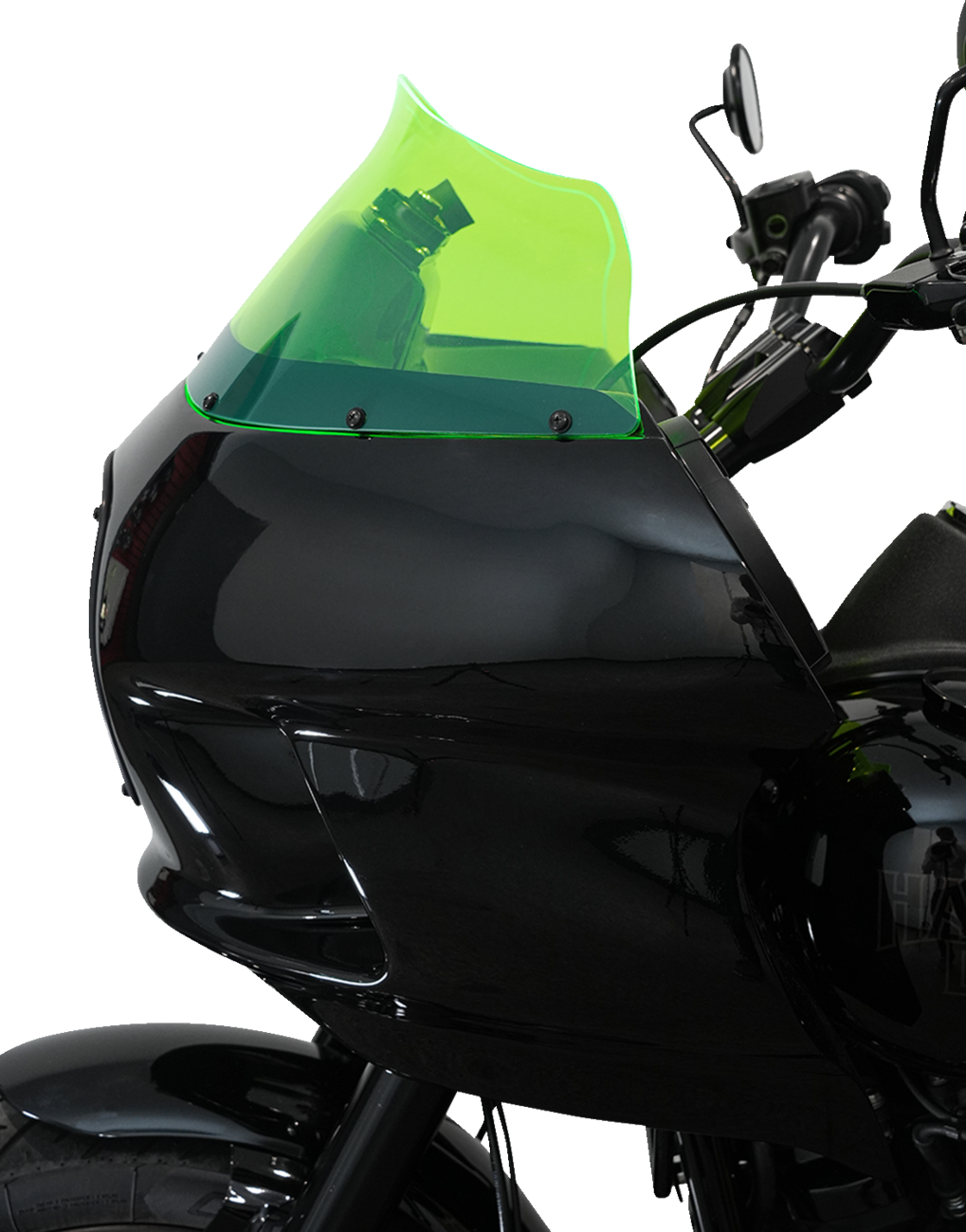 Kolor Flare™ Windshield - 9\" - Green Ice - FXRP