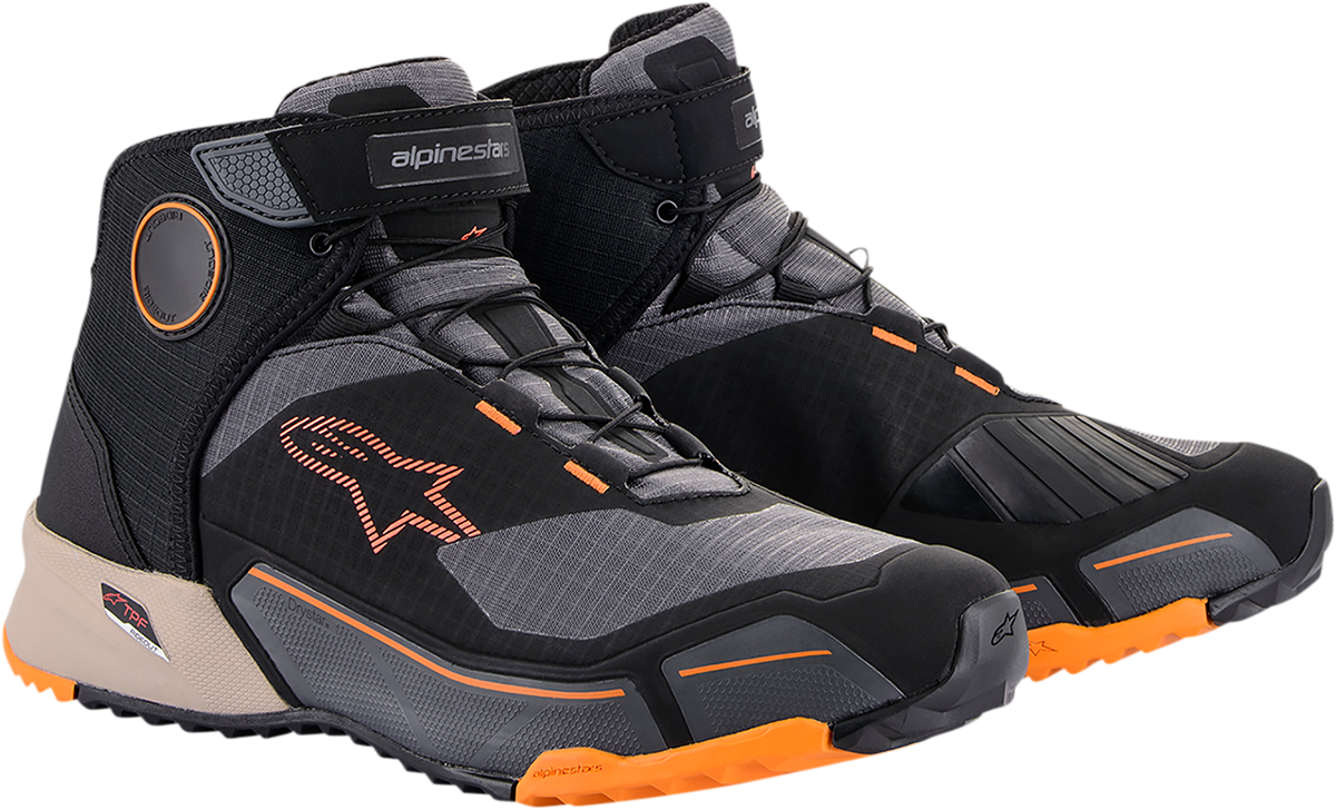 CR-X Drystar® Shoes - Black/Brown/Orange - US 13