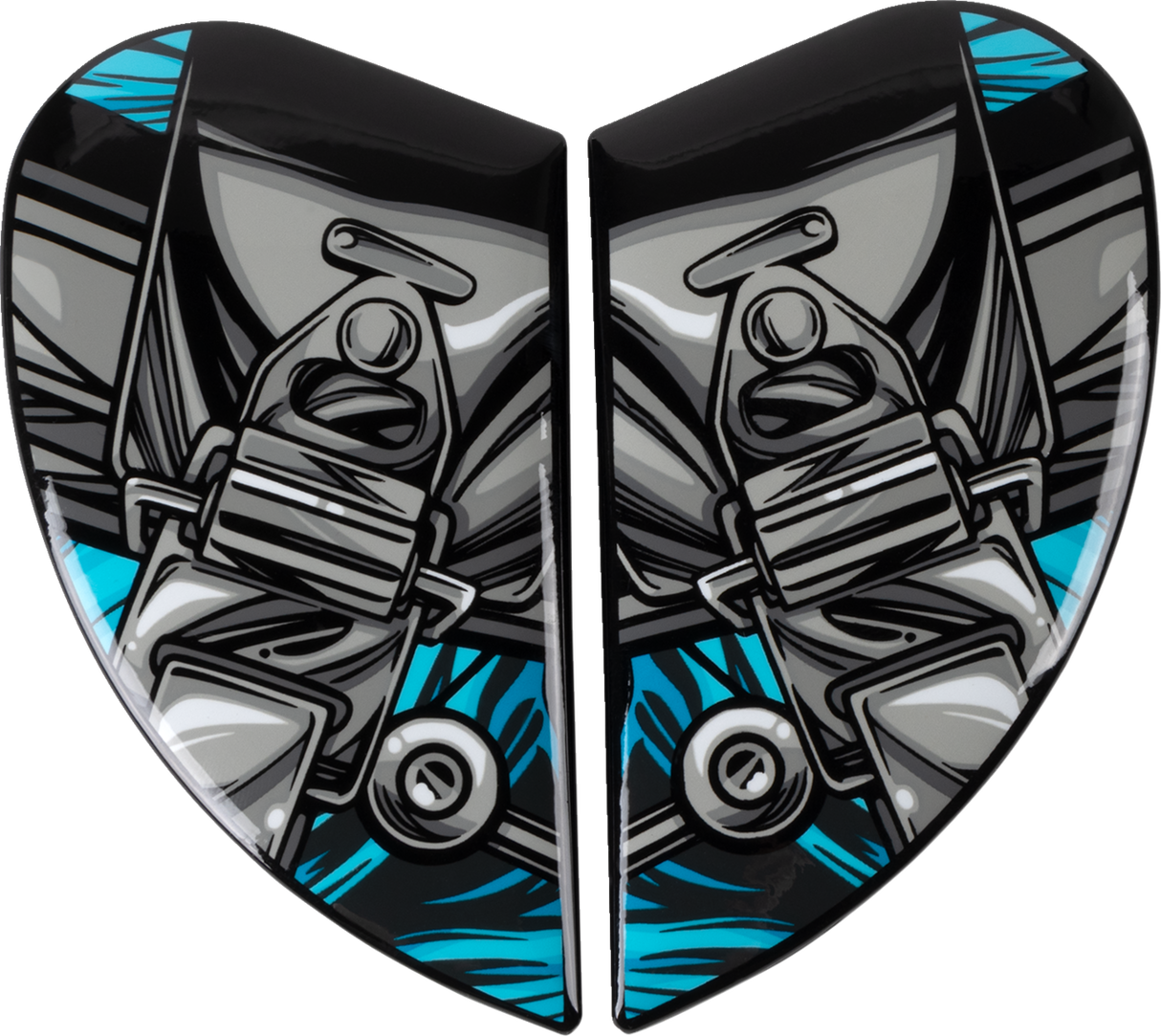 Airframe Pro™ Side Plates - Outbreak - Blue