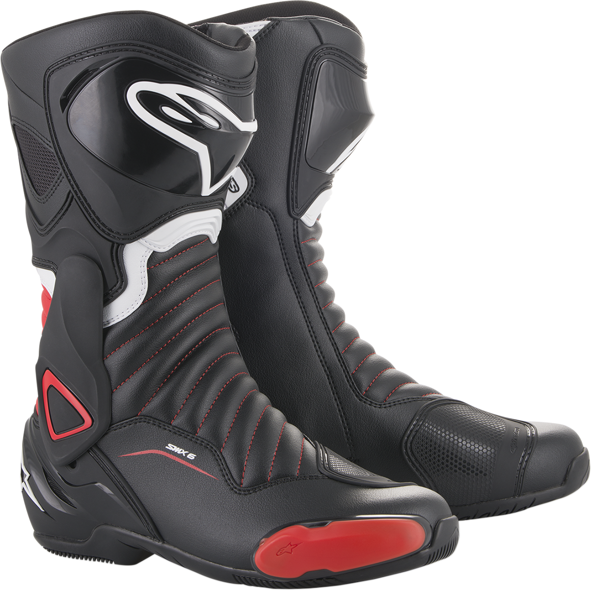 SMX-6 v2 Boots - Black/Red - US 12.5 / EU 48