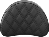 Sissy Bar Pad - Lattice Stitched - Black