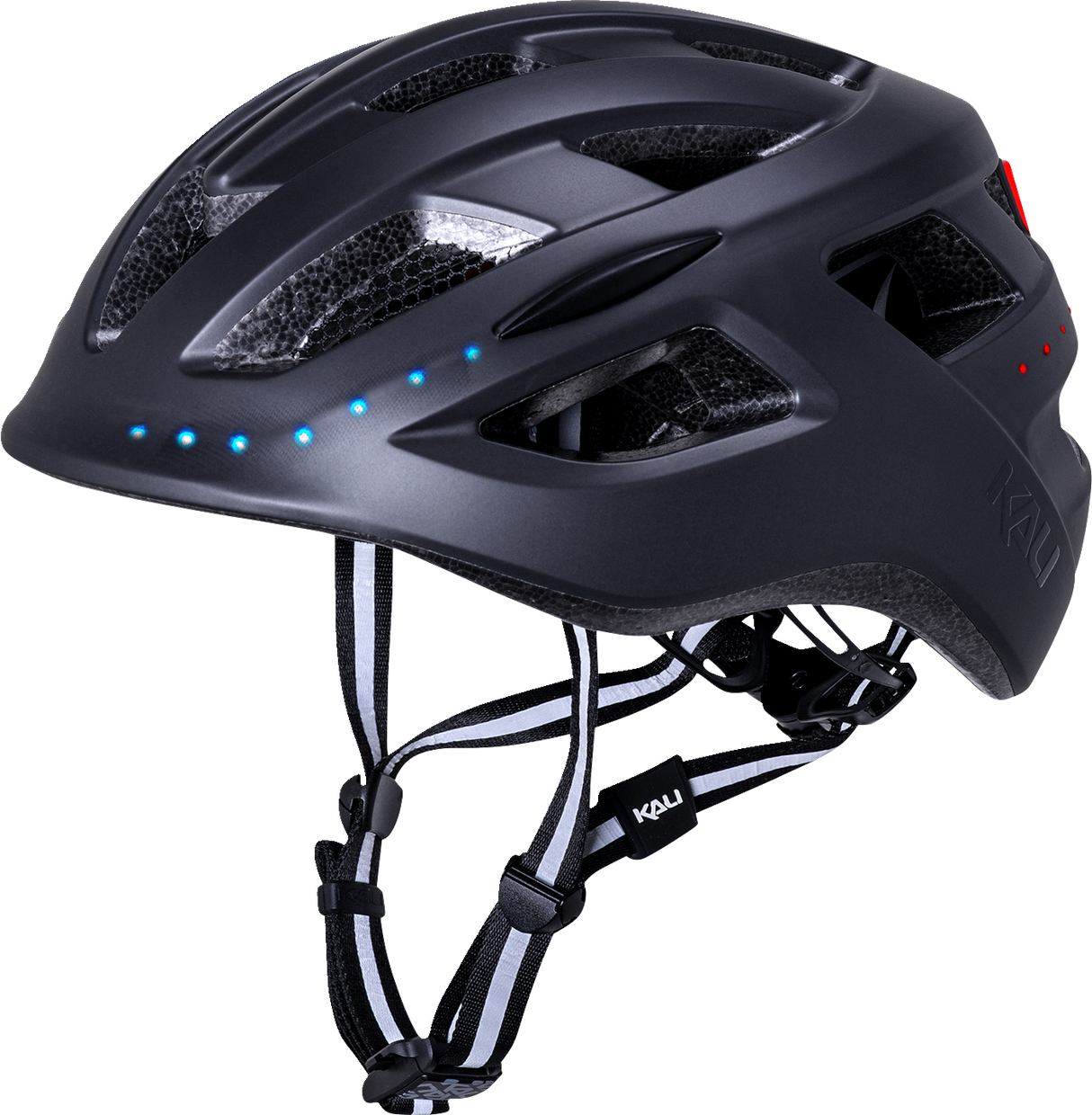 Central Lit Helmet - Matte Black - S/M