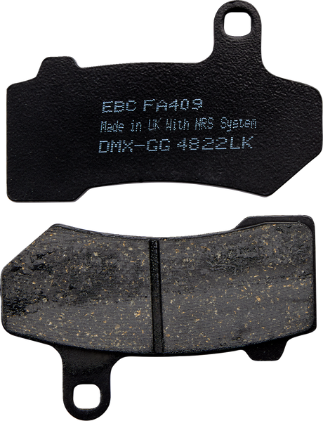 Organic Brake Pads - FA409 2006 - 2021