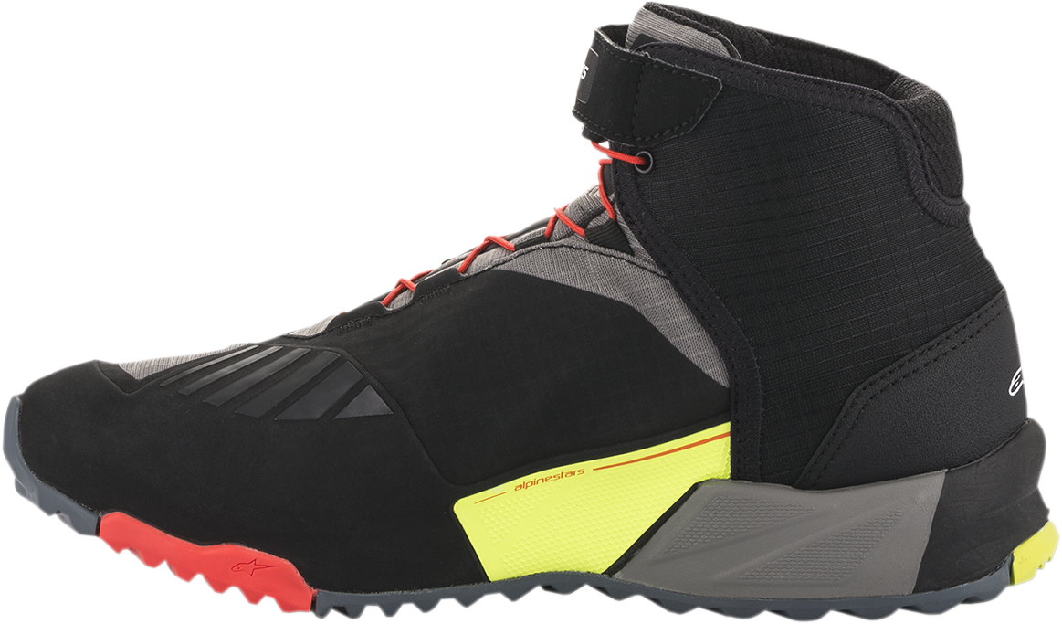 CR-X Drystar® Shoes - Black/Red/Yellow Fluorescent - US 9.5