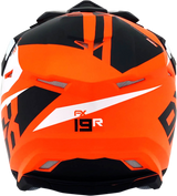 FX-19R Helmet - Racing - Matte Orange - Large