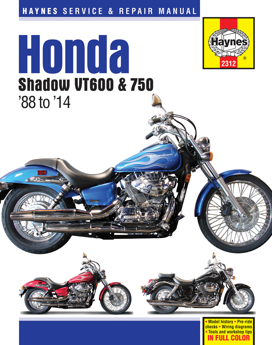 Manual - Honda VT600 & VT750 1988 - 2014