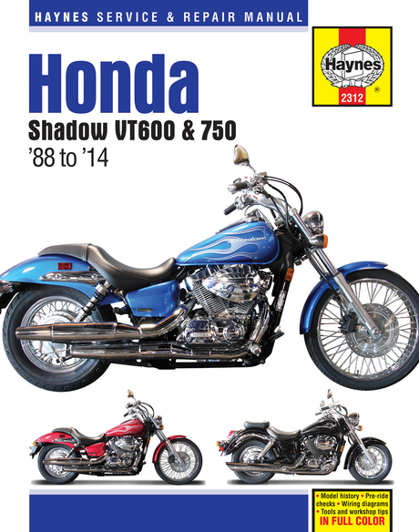 Manual - Honda VT600 & VT750 1988 - 2014