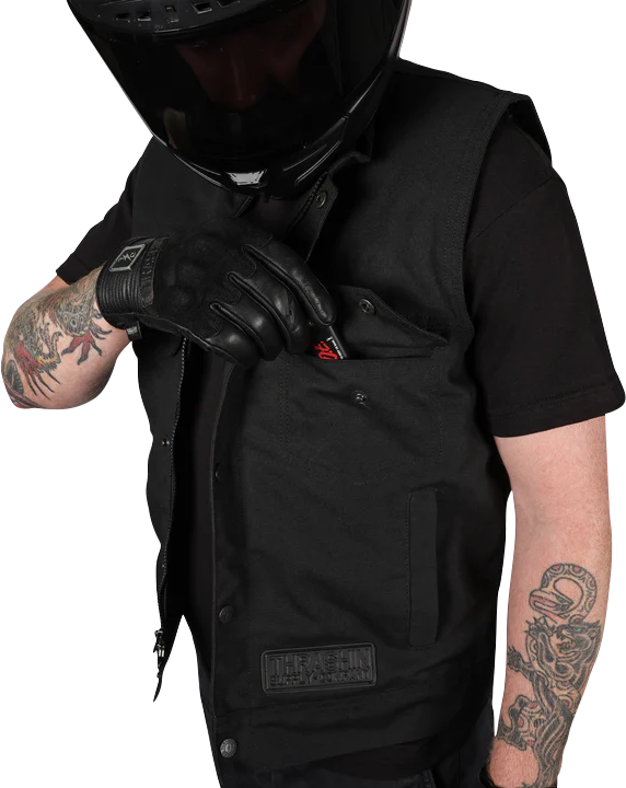 Nightrider v2 Riding Vest - Black - XL