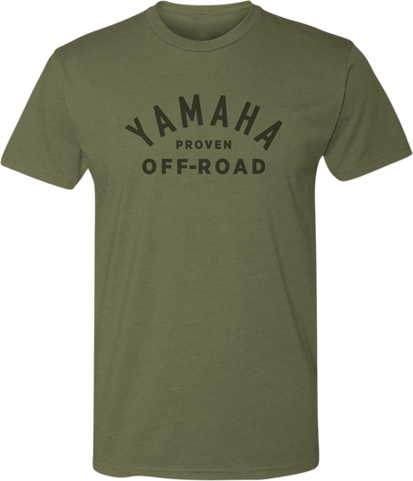 Yamaha Proven Off-Road T-Shirt - Olive Green - Medium