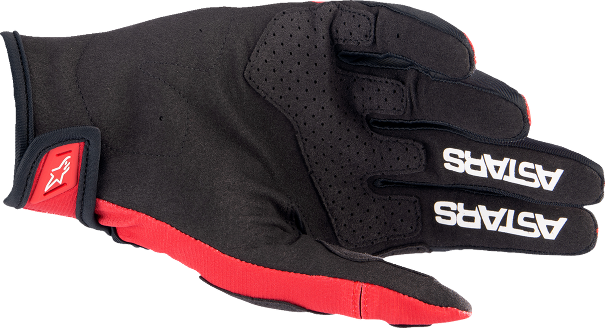 Techstar Gloves - Warm Red/Black - Medium