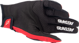 Techstar Gloves - Warm Red/Black - Medium