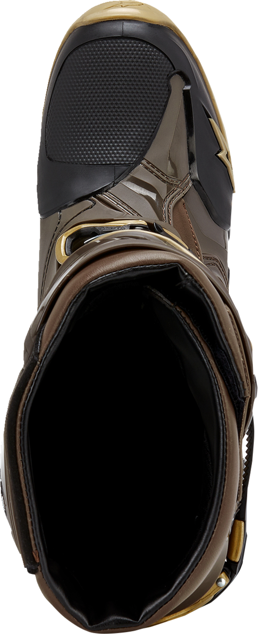 Limited Edition Squad \'23 Tech 10 Boots - Brown/Gold - US 8