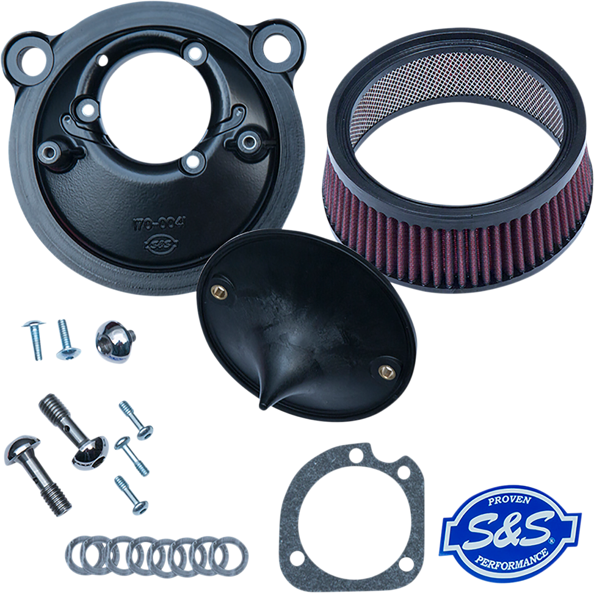 Super Stock™ Stealth Air Cleaner Kit - Black 2007 - 2022