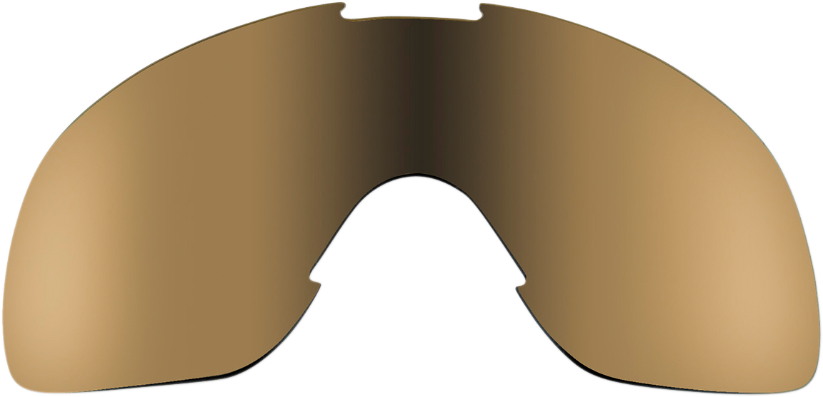 Overland Goggle Lens - Gold/Brown Mirror