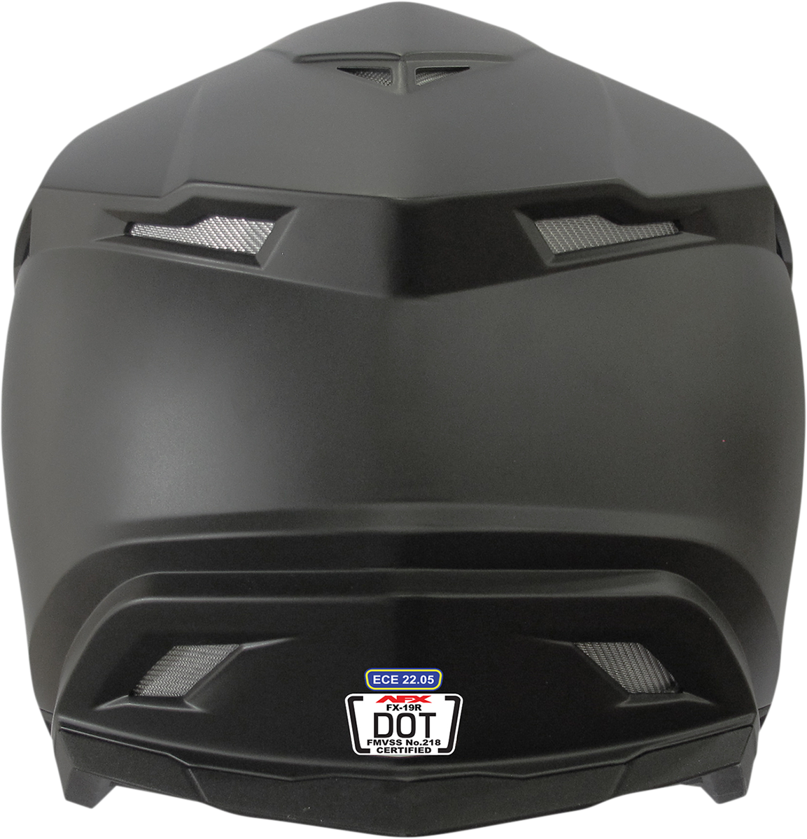 FX-19R Helmet - Matte Black - Medium