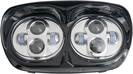 LED Headlight Assembly - Road Glide - Chrome 1998 - 2013