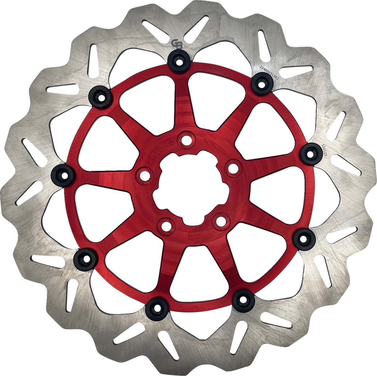 Brake Rotor - Front - Red