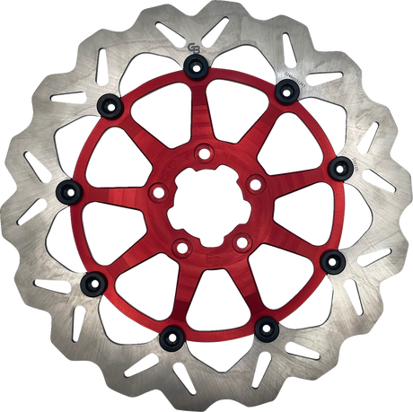 Brake Rotor - Front - Red