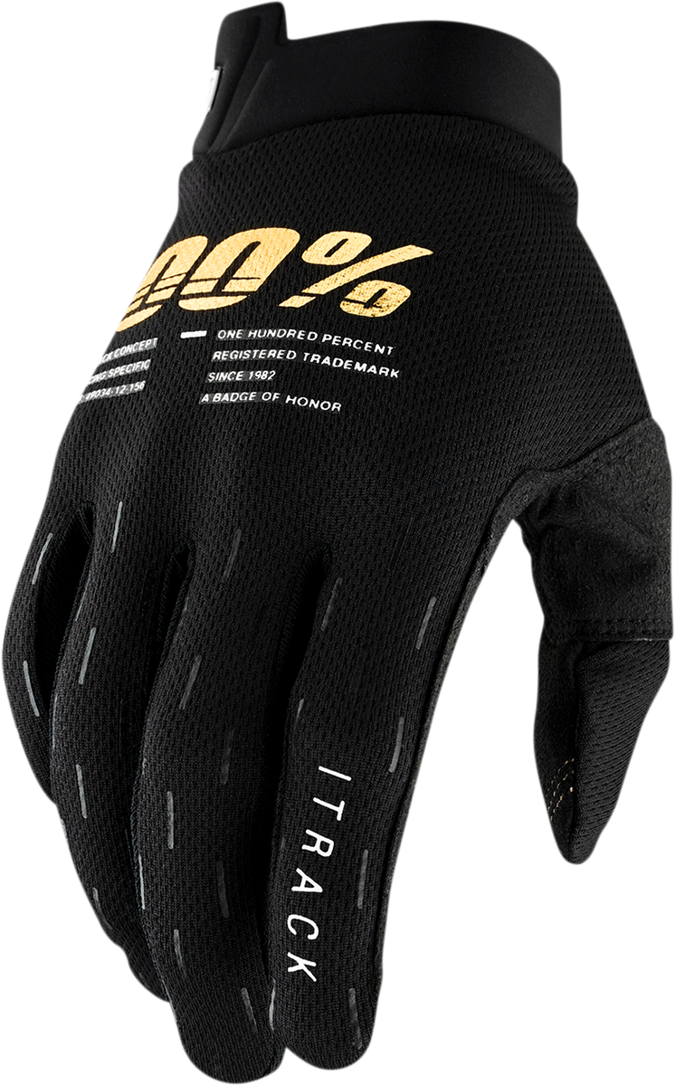 iTrack Gloves - Black - Medium