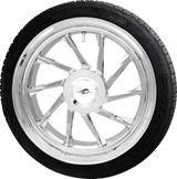 Hurricane 3D Rear Right Wheel (18\"/Chrome)/Falken Tire (215/45ZR18) 2009 - 2023