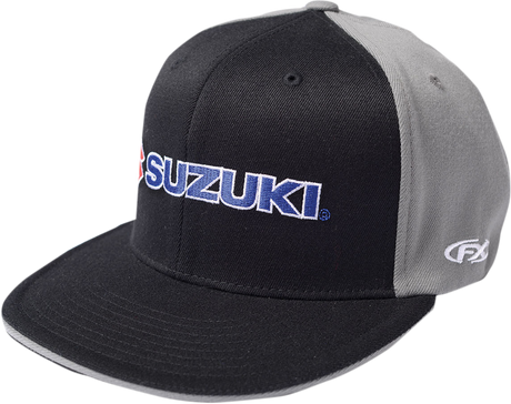 Suzuki Flexfit® Hat - Black/Gray - Large/XL