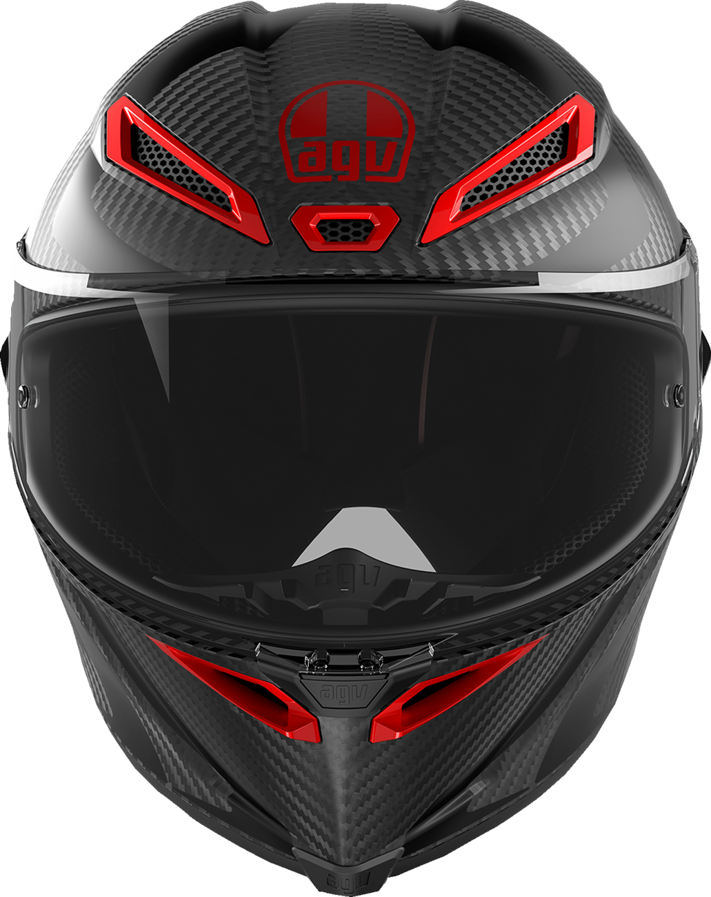 Pista GP RR Helmet - Intrepido - Matte Carbon/Black/Red - Small